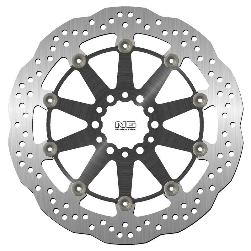 Disco de freno NG 1596XG Ondulado Flotante oversize Ø320 NG BRAKE DISC 1596XG
