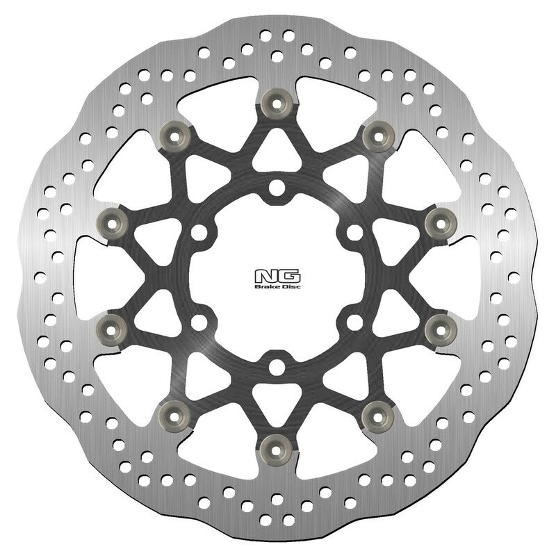Disco de freno NG BRAKES 1642XG ondulado Flotante oversize Ø320 NG BRAKE DISC 1642XG