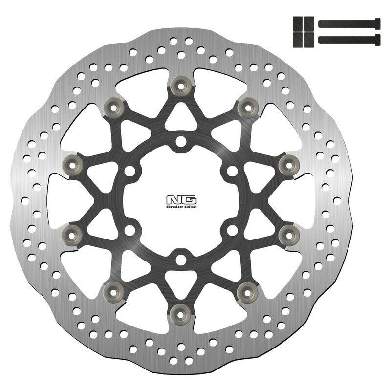 Disco de freno NG 1642XGK32 Ondulado Flotante Kit oversize Ø320 NG BRAKE DISC 1642XGK32