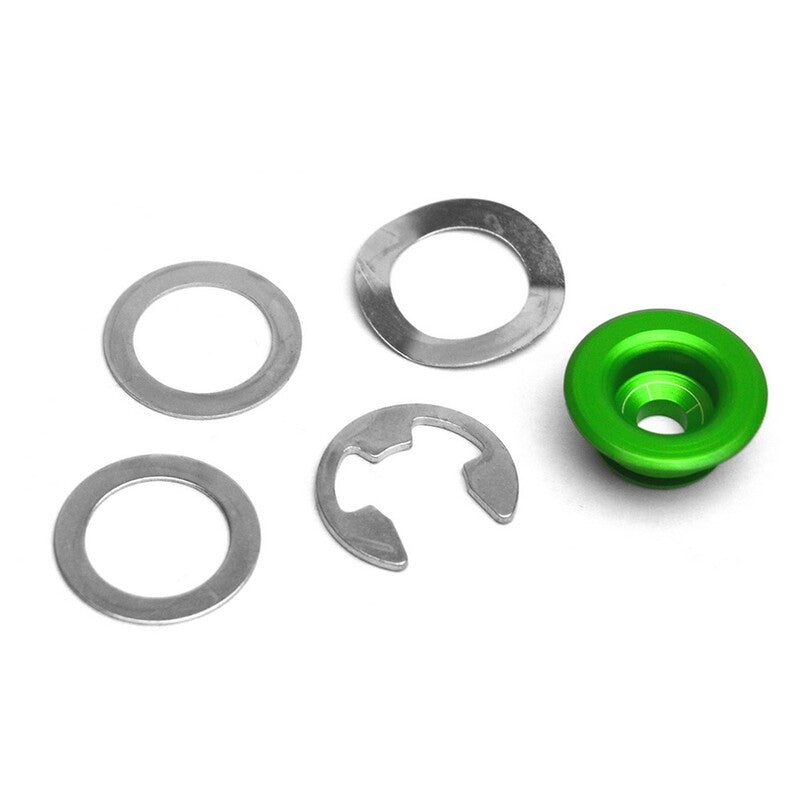 Casquillo de aluminio verde para disco de freno flotante NG NG BRAKE DISC RECBUL030A