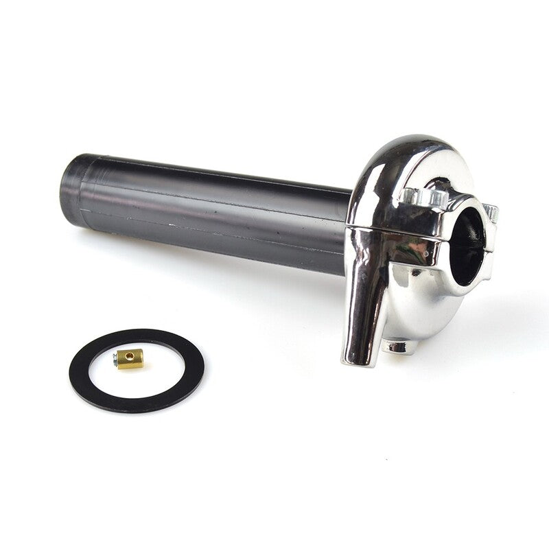 Acelerador vintage cromado Domino Rally sin puños 3942.03.60 DOMINO 3942.03.60-00