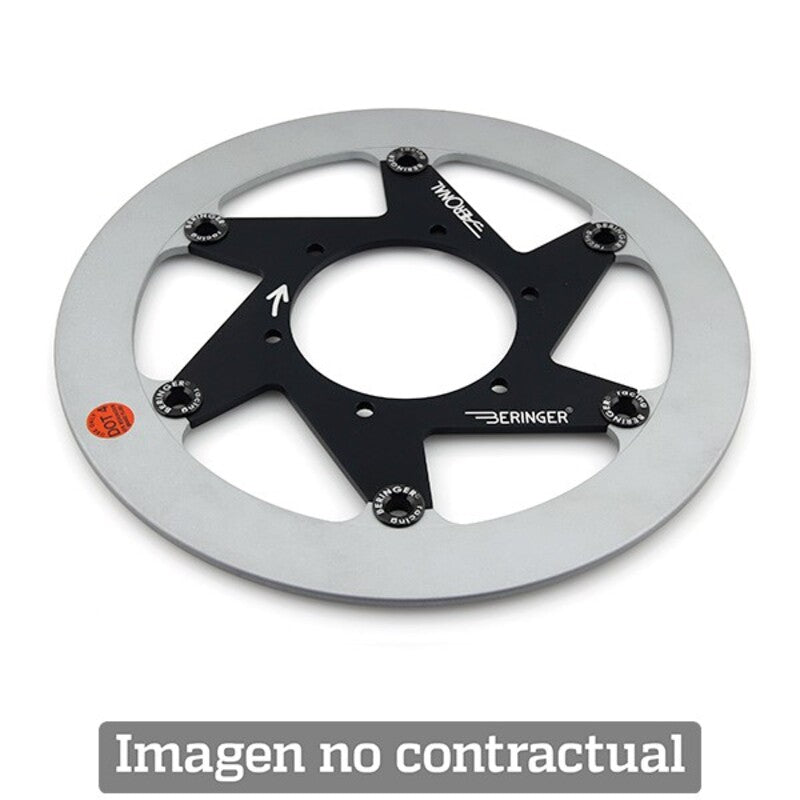 Disco de freno Aeronal® Derecho con pista de Fundición. Color AZUL. (S14LDBLF) BERINGER S14LDBLF