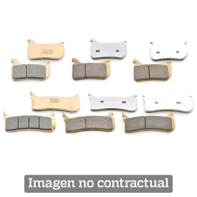 Juego de 6 pastillas de freno BERINGER Racing sinterizadas - KIT2547R2 6 BERINGER KIT2547R2