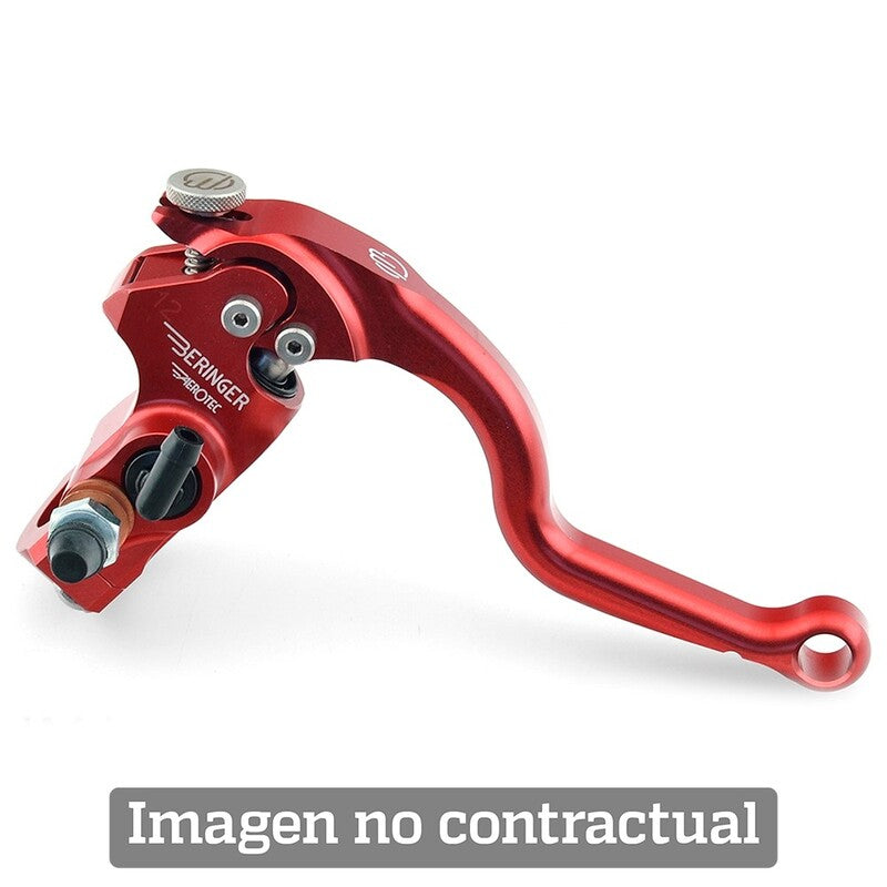 Bomba de freno con depósito separado (no incluído). Maneta tipo 2. Color NEGRO. (BR142B) BERINGER BR142B