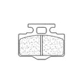 Juego de pastillas sinterizadas CL BRAKES (1034MX10) CL BRAKES 1034MX10