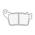 Juego de pastillas sinterizadas CL BRAKES (1174RX3) CL BRAKES 1174RX3