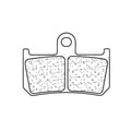 Juego de pastillas sinterizadas CL BRAKES (1180A3+) CL BRAKES 1180A3+