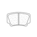 Juego de pastillas sinterizadas CL BRAKES (1205ATV1) CL BRAKES 1205ATV1