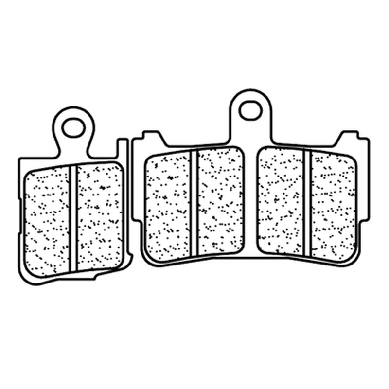 Juego de pastillas sinterizadas CL BRAKES (1216A3+) CL BRAKES 1216A3+