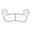 Juego de pastillas sinterizadas CL BRAKES (1220ATV1) CL BRAKES 1220ATV1