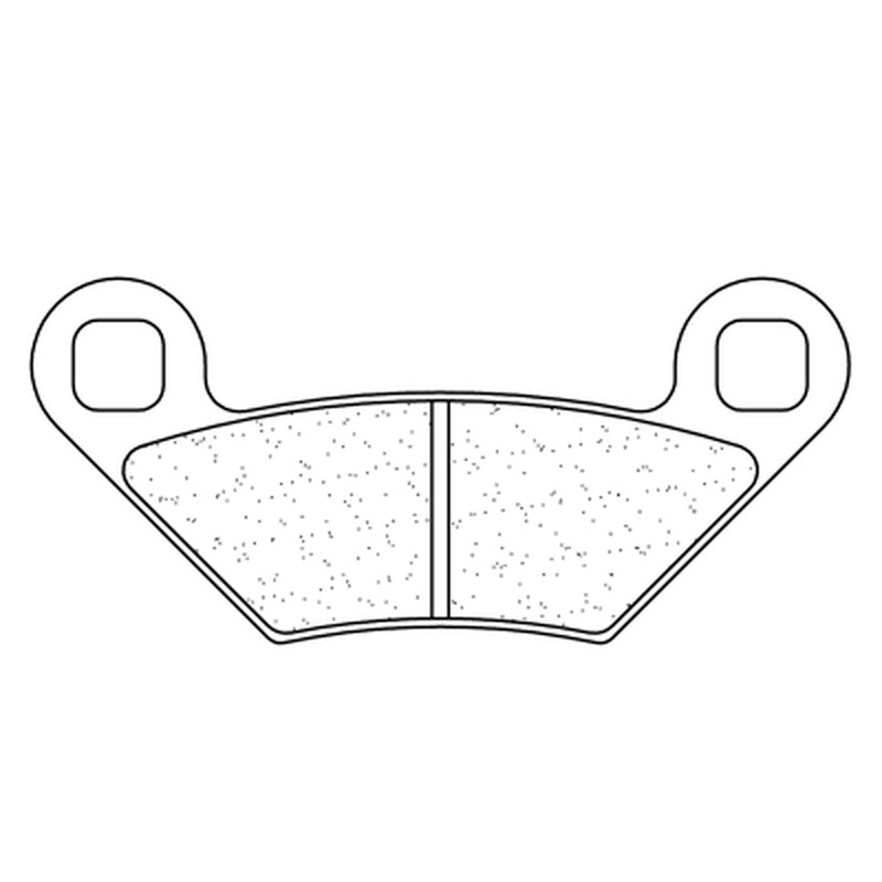 Juego de pastillas sinterizadas CL BRAKES (1222ATV1) CL BRAKES 1222ATV1