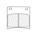 Juego de pastillas sinterizadas CL BRAKES (2281RX3) CL BRAKES 2281RX3