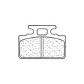 Juego de pastillas sinterizadas CL BRAKES (2287RX3) CL BRAKES 2287RX3