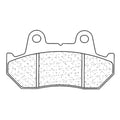 Juego de pastillas sinterizadas CL BRAKES (2289S4) CL BRAKES 2289S4