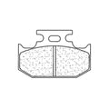 Juego de pastillas sinterizadas CL BRAKES (2299RX3) CL BRAKES 2299RX3