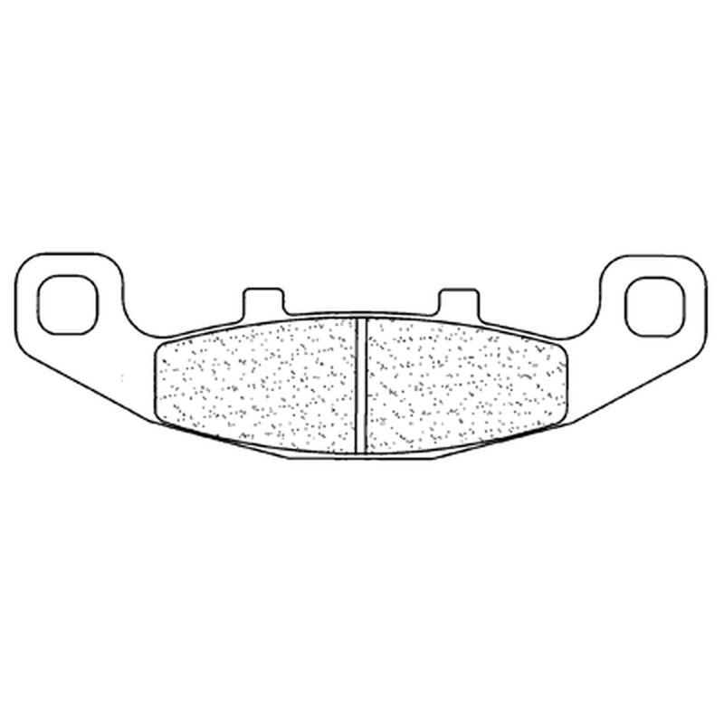 Juego de pastillas sinterizadas CL BRAKES (2304A3+) CL BRAKES 2304A3+