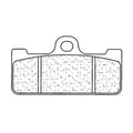 Juego de pastillas sinterizadas CL BRAKES (2329XBK5) CL BRAKES 2329XBK5