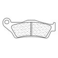 Juego de pastillas sinterizadas CL BRAKES (2352EN10) CL BRAKES 2352EN10