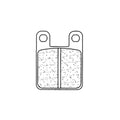 Juego de pastillas sinterizadas CL BRAKES (2377EN10) CL BRAKES 2377EN10
