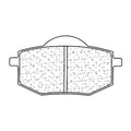Juego de pastillas sinterizadas CL BRAKES (2392A3+) CL BRAKES 2392A3+
