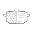 Juego de pastillas sinterizadas CL BRAKES (2393S4) CL BRAKES 2393S4