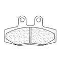 Juego de pastillas sinterizadas CL BRAKES (2399MX10) CL BRAKES 2399MX10