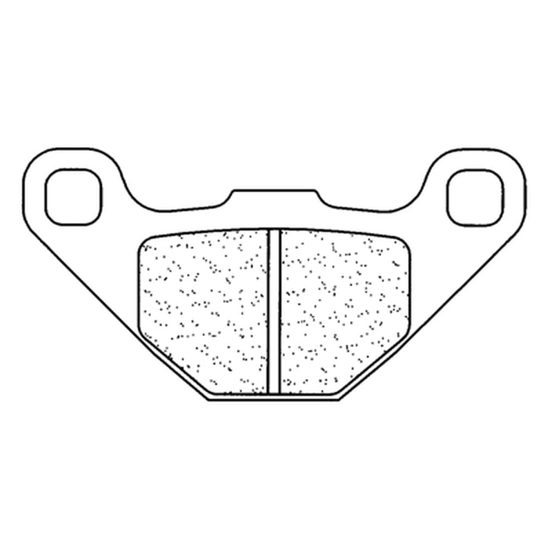Juego de pastillas sinterizadas CL BRAKES (2472RX3) CL BRAKES 2472RX3