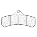 Juego de pastillas sinterizadas CL BRAKES (2586XBK5) CL BRAKES 2586XBK5