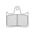 Juego de pastillas sinterizadas CL BRAKES (2813RX3) CL BRAKES 2813RX3