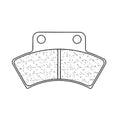 Juego de pastillas sinterizadas CL BRAKES (2924X59) CL BRAKES 2924X59