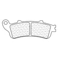 Juego de pastillas sinterizadas CL BRAKES (3026MSC) CL BRAKES 3026MSC