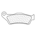 Juego de pastillas sinterizadas CL BRAKES (3028MSC) CL BRAKES 3028MSC