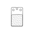 Juego de pastillas sinterizadas CL BRAKES (3034SC) CL BRAKES 3034SC