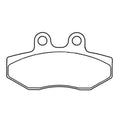 Juego de pastillas sinterizadas CL BRAKES (3069MSC) CL BRAKES 3069MSC