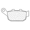 Juego de pastillas sinterizadas CL BRAKES (3076MSC) CL BRAKES 3076MSC