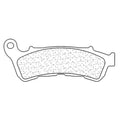 Juego de pastillas sinterizadas CL BRAKES (3082MSC) CL BRAKES 3082MSC