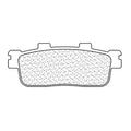 Juego de pastillas sinterizadas CL BRAKES (3092MSC) CL BRAKES 3092MSC