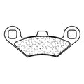 Juego de pastillas sinterizadas CL BRAKES (3100MSC) CL BRAKES 3100MSC