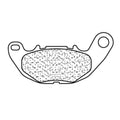 Juego de pastillas sinterizadas CL BRAKES 3114MSC CL BRAKES 3114MSC