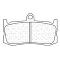 Juego de pastillas sinterizadas CL Brakes (1209C60) CL BRAKES 1209C59