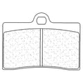 Juego de pastillas sinterizadas CL Brakes (2247C60) CL BRAKES 2247C59