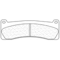 Juego de pastillas sinterizadas CL Brakes (2720C60) CL BRAKES 2720C59