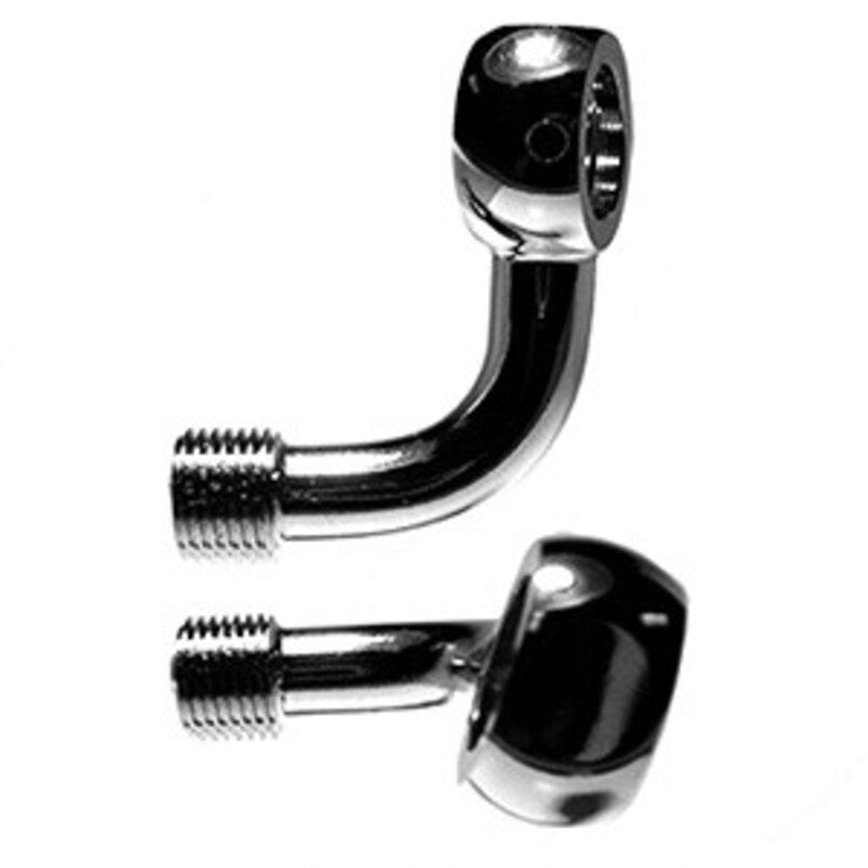 Banjo 90° + 20° lateral izq M10 Venhill cromado VENHILL 3/60184LC