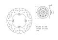 Disco de freno Brembo 68B40780 BREMBO 68B40780-OLD