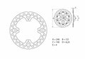 Disco de freno Brembo 68B40786 BREMBO 68B40786