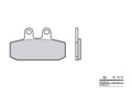 Pastillas de freno sinterizadas Brembo 07006XS BREMBO 07006XS