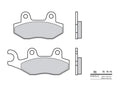 Pastillas de freno orgánicas Brembo 07035 BREMBO 7035