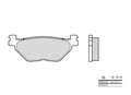 Pastillas de freno sinterizadas Brembo 07052XS BREMBO 07052XS