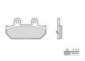 Pastillas de freno sinterizadas Brembo 07058XS BREMBO 07058XS