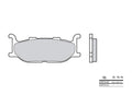 Pastillas de freno sinterizadas Brembo 07073XS BREMBO 07073XS
